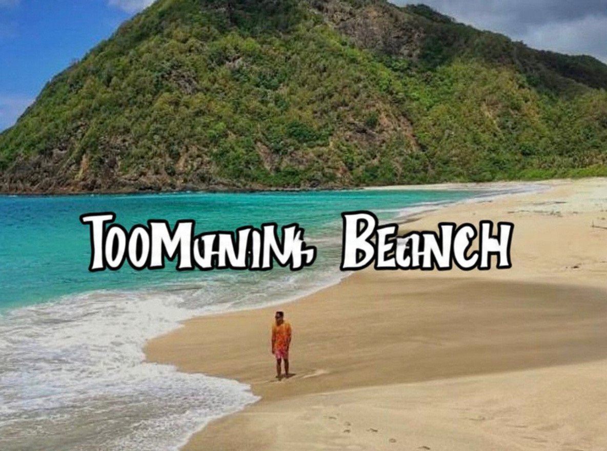 Tomang omang beach