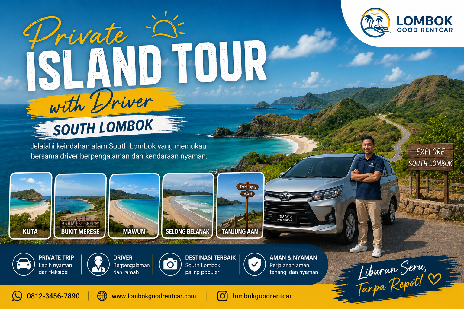 Private Island Tour with Driver